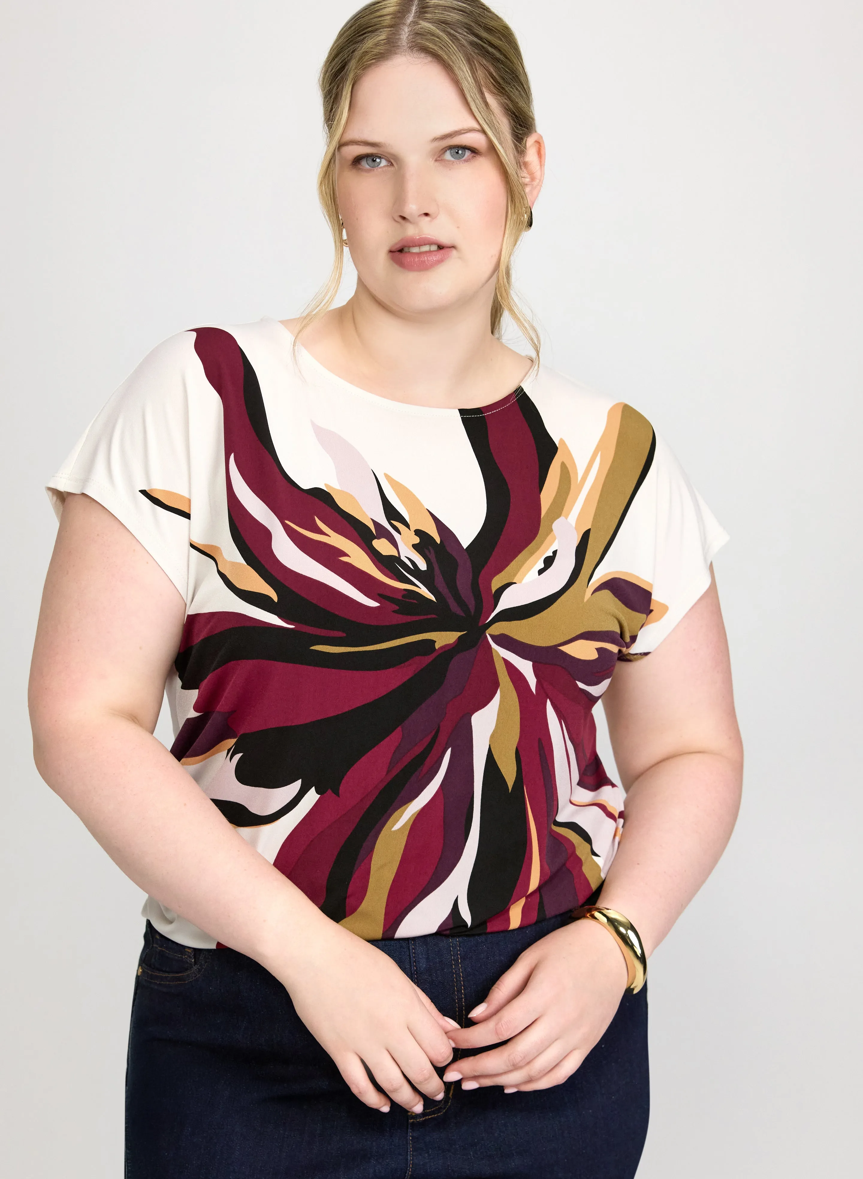 Laura Lily Print Top Laura Lily Print Top - Image 1