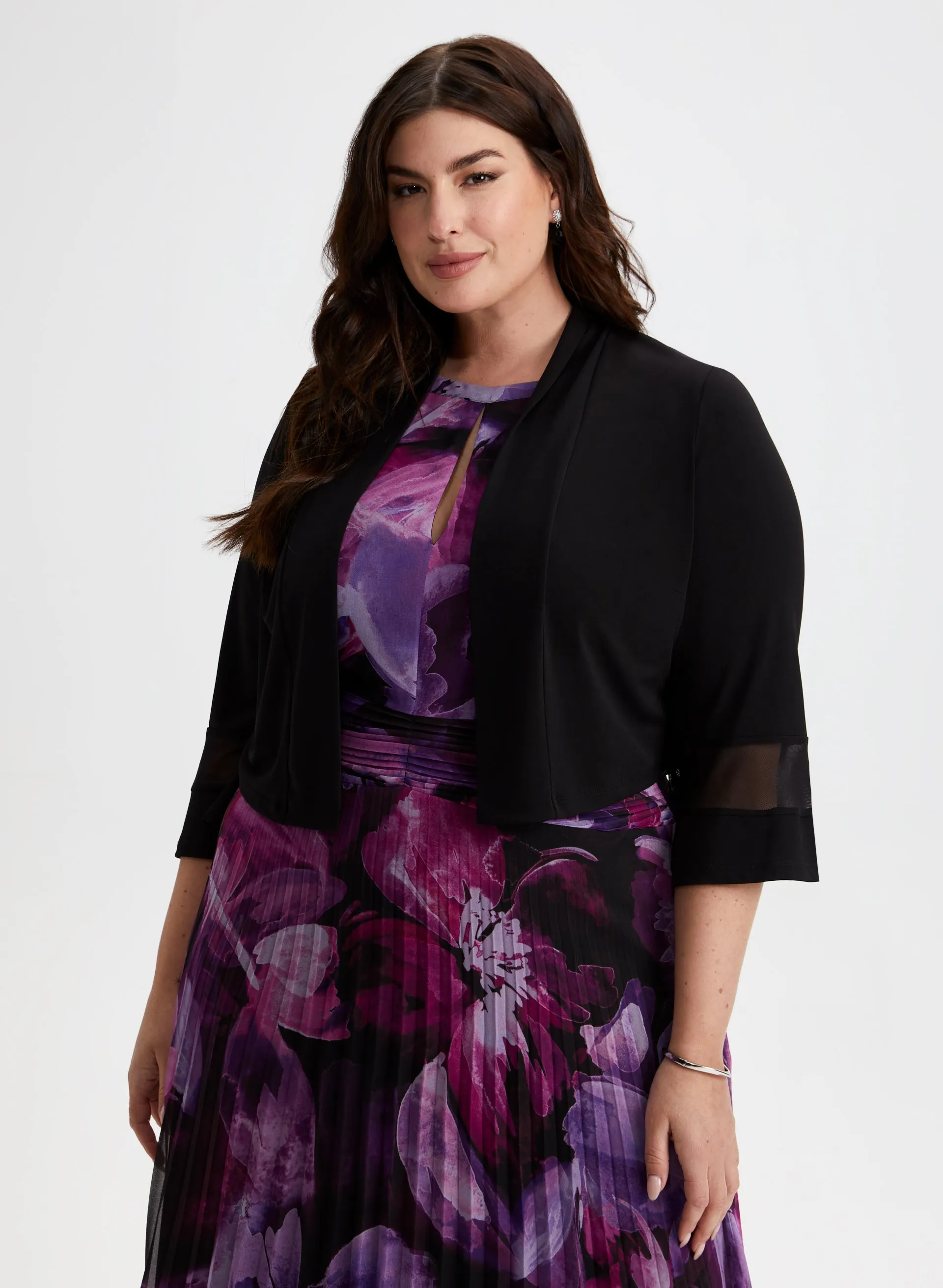 Laura Mesh Detail Bolero Laura Mesh Detail Bolero - Image 1