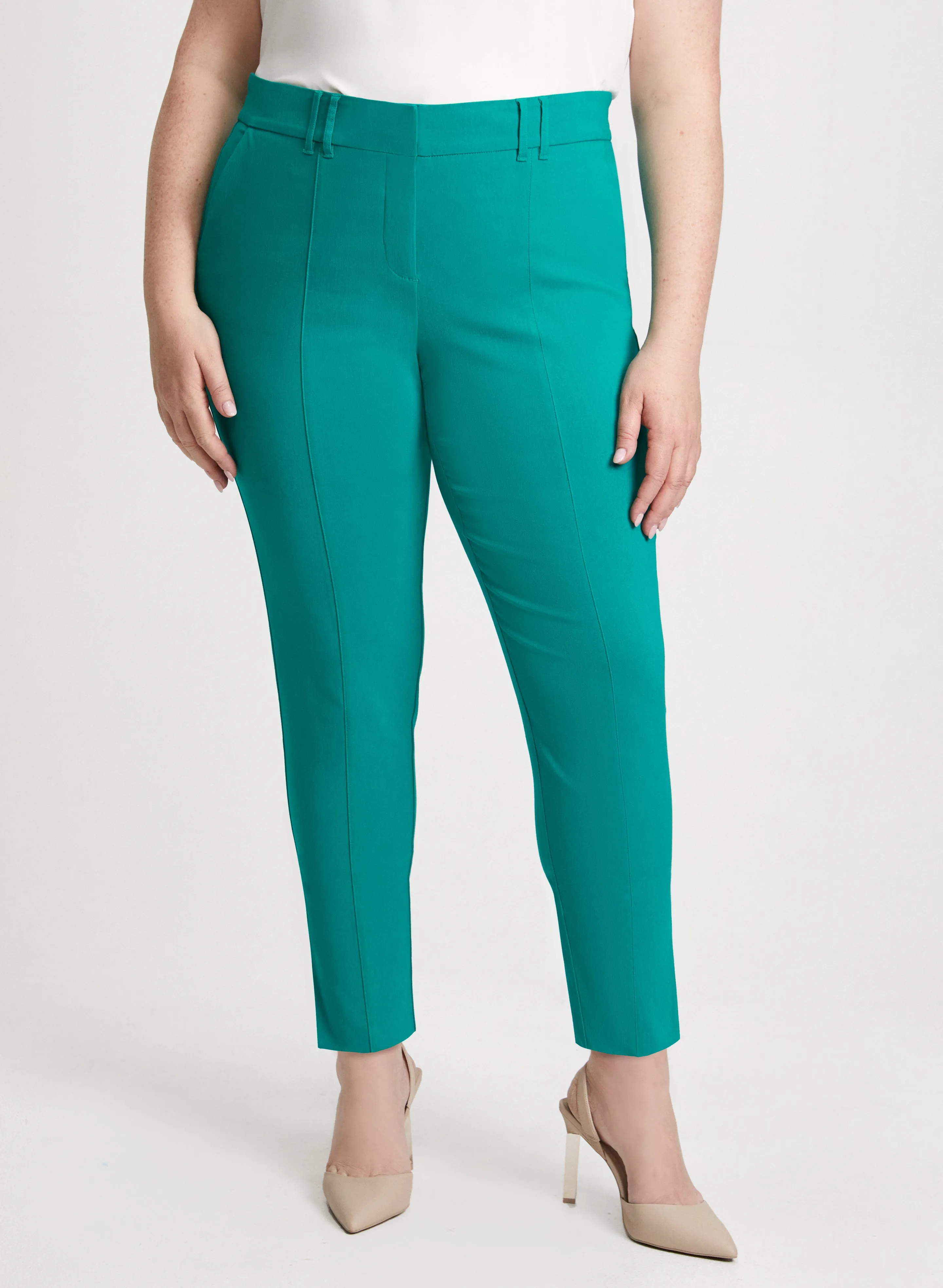 Laura Slim-Leg City Fit Ankle Pants Laura Slim-Leg City Fit Ankle Pants - Image 1