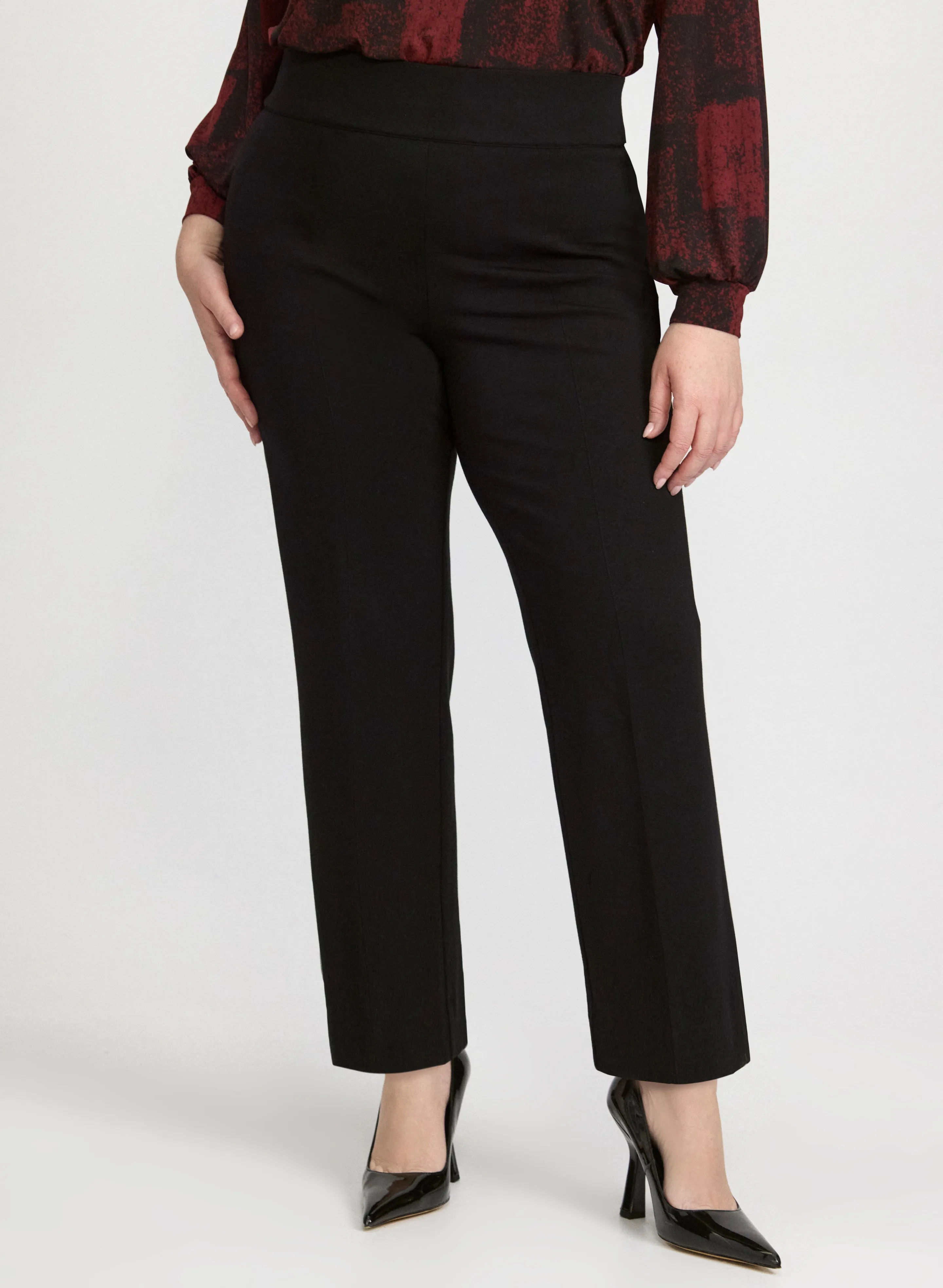 Laura Pull-On Sofia Straight Leg Pants Laura Pull-On Sofia Straight Leg Pants - Image 1
