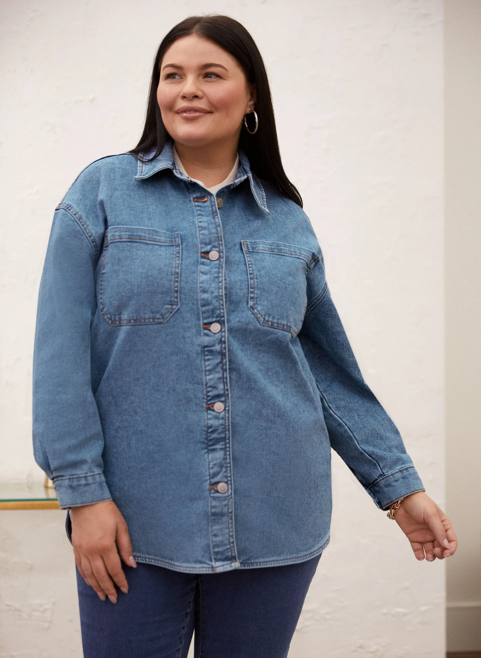Laura Dex - Denim Shirt Jacket Laura Dex - Denim Shirt Jacket - Image 1