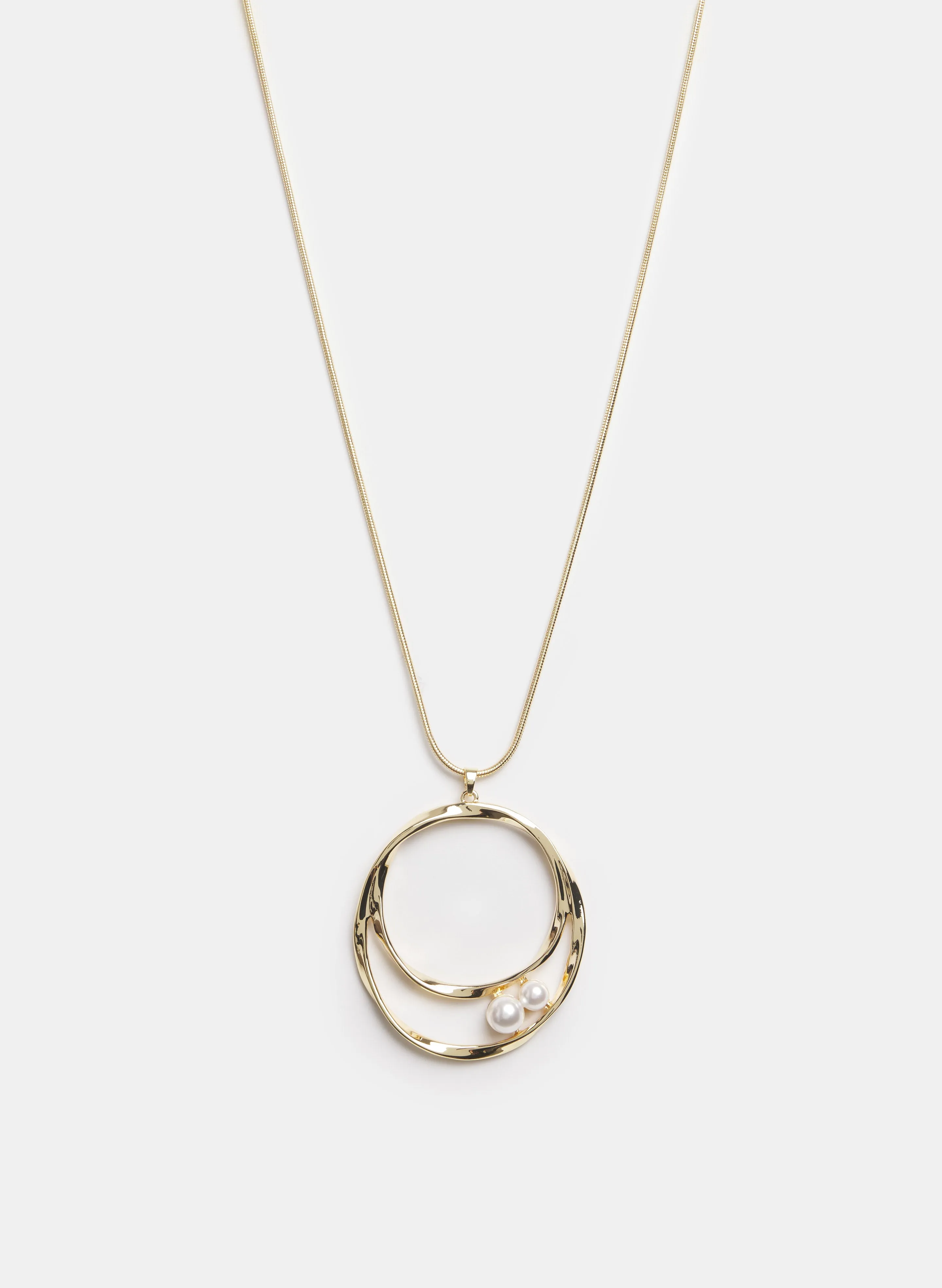 Laura Double Open Pendant Necklace Laura Double Open Pendant Necklace - Image 1