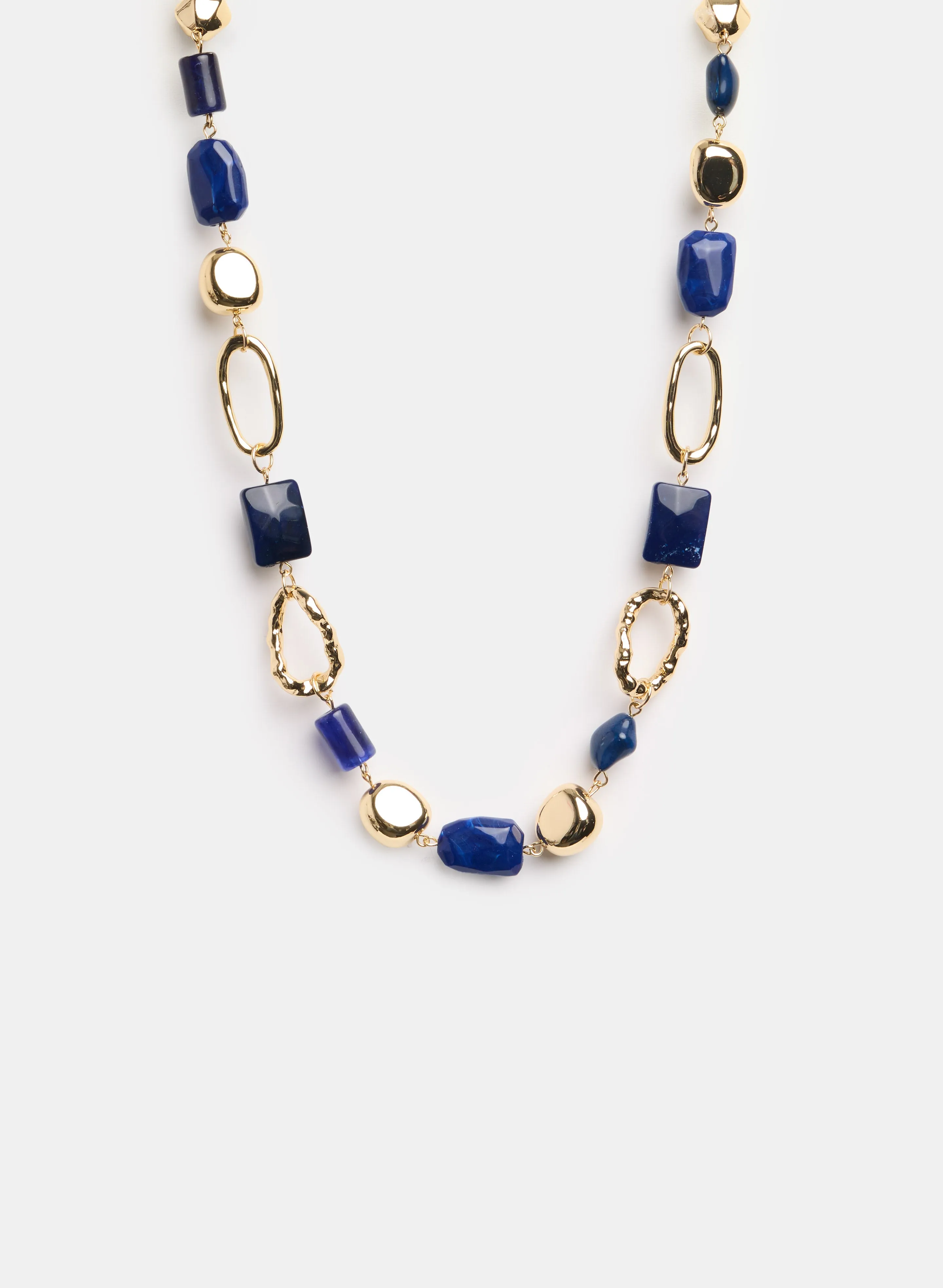 Laura Multi Bead Chain Link Necklace Laura Multi Bead Chain Link Necklace - Image 1