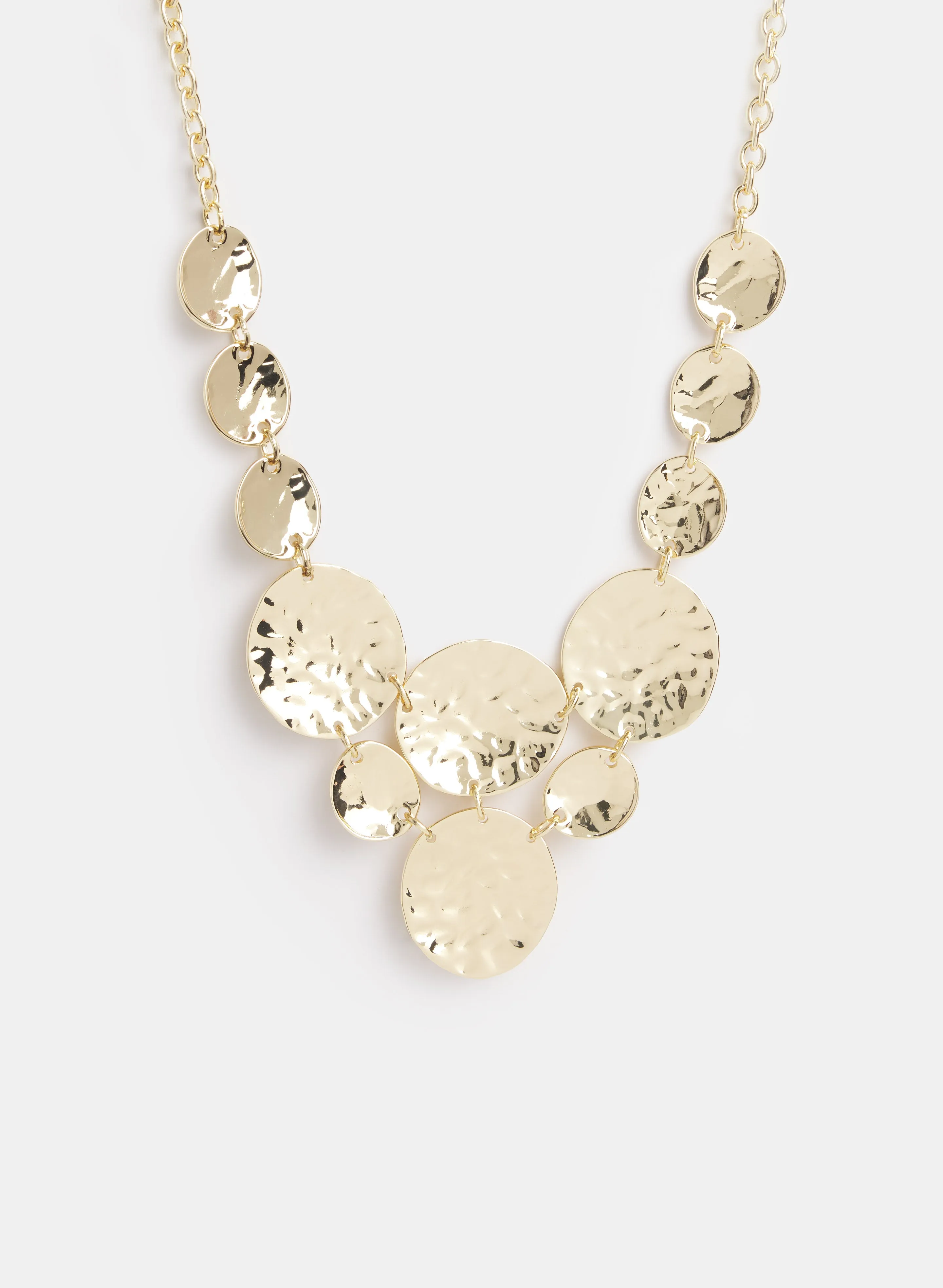 Laura Metal Disc Necklace Laura Metal Disc Necklace - Image 1