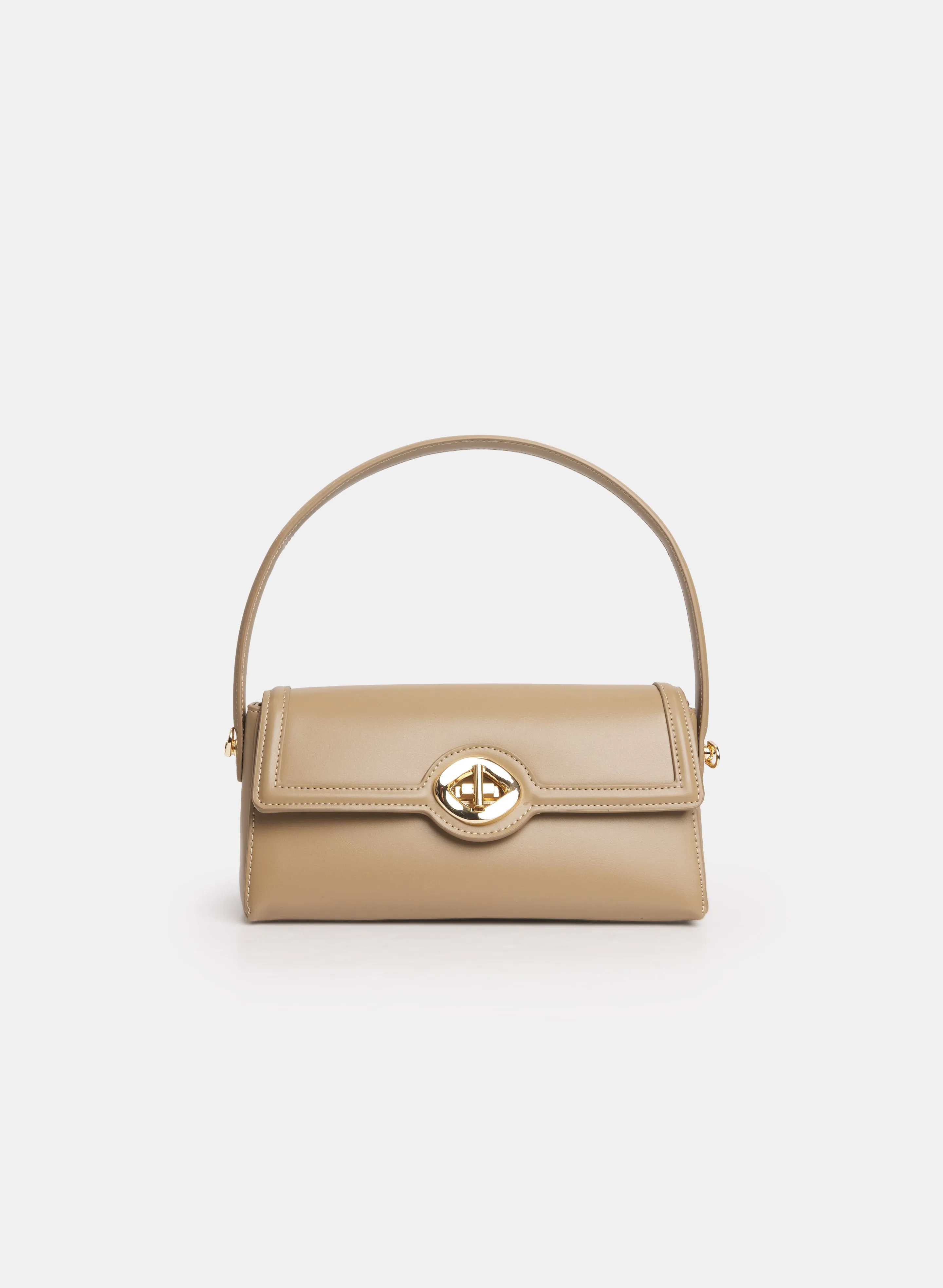 Laura Vegan Leather Elongated Handbag Laura Vegan Leather Elongated Handbag - Image 1