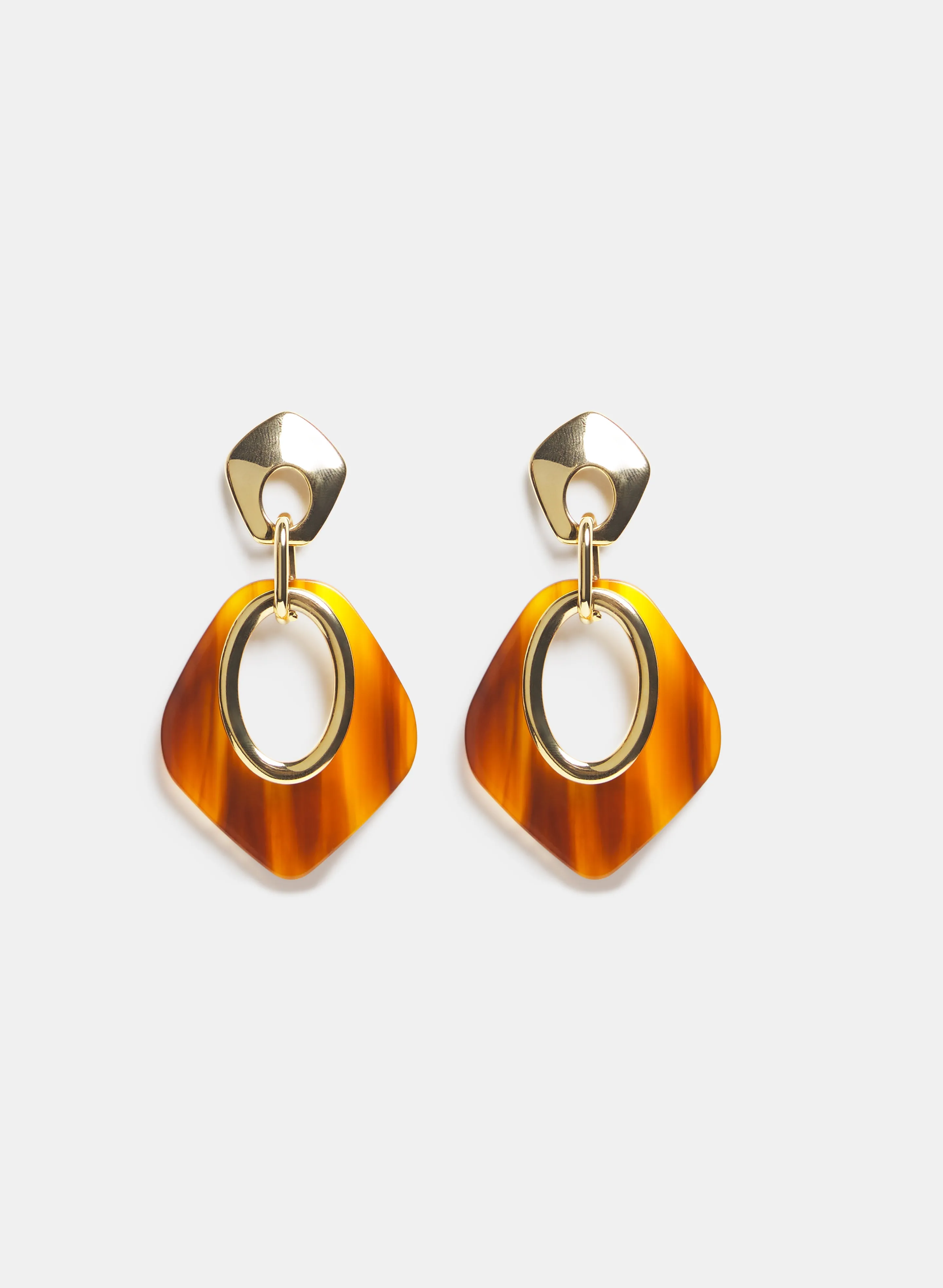 Laura Geometric Resin Earrings Laura Geometric Resin Earrings - Image 1