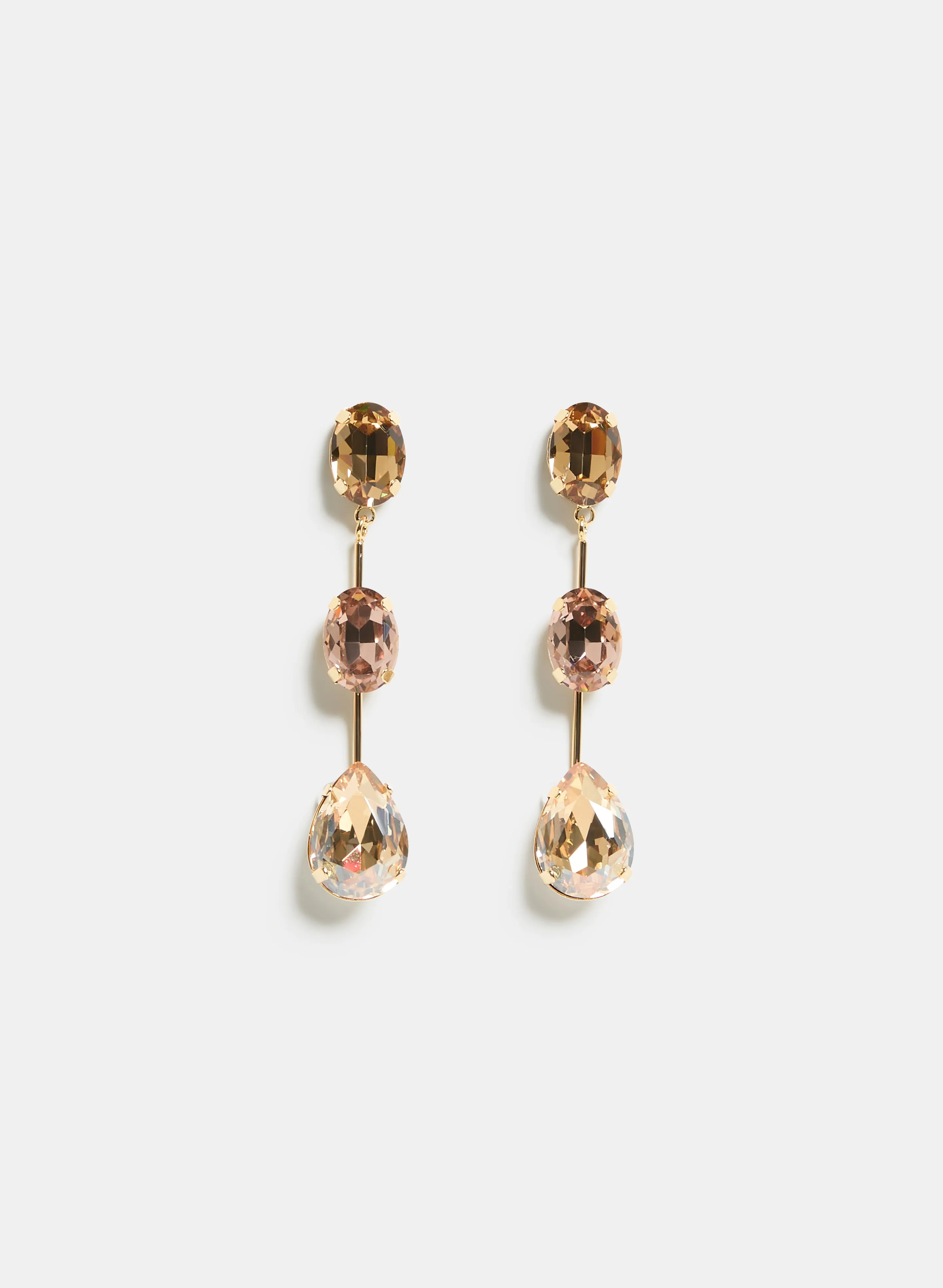 Laura Tiered Stone Earrings Laura Tiered Stone Earrings - Image 1