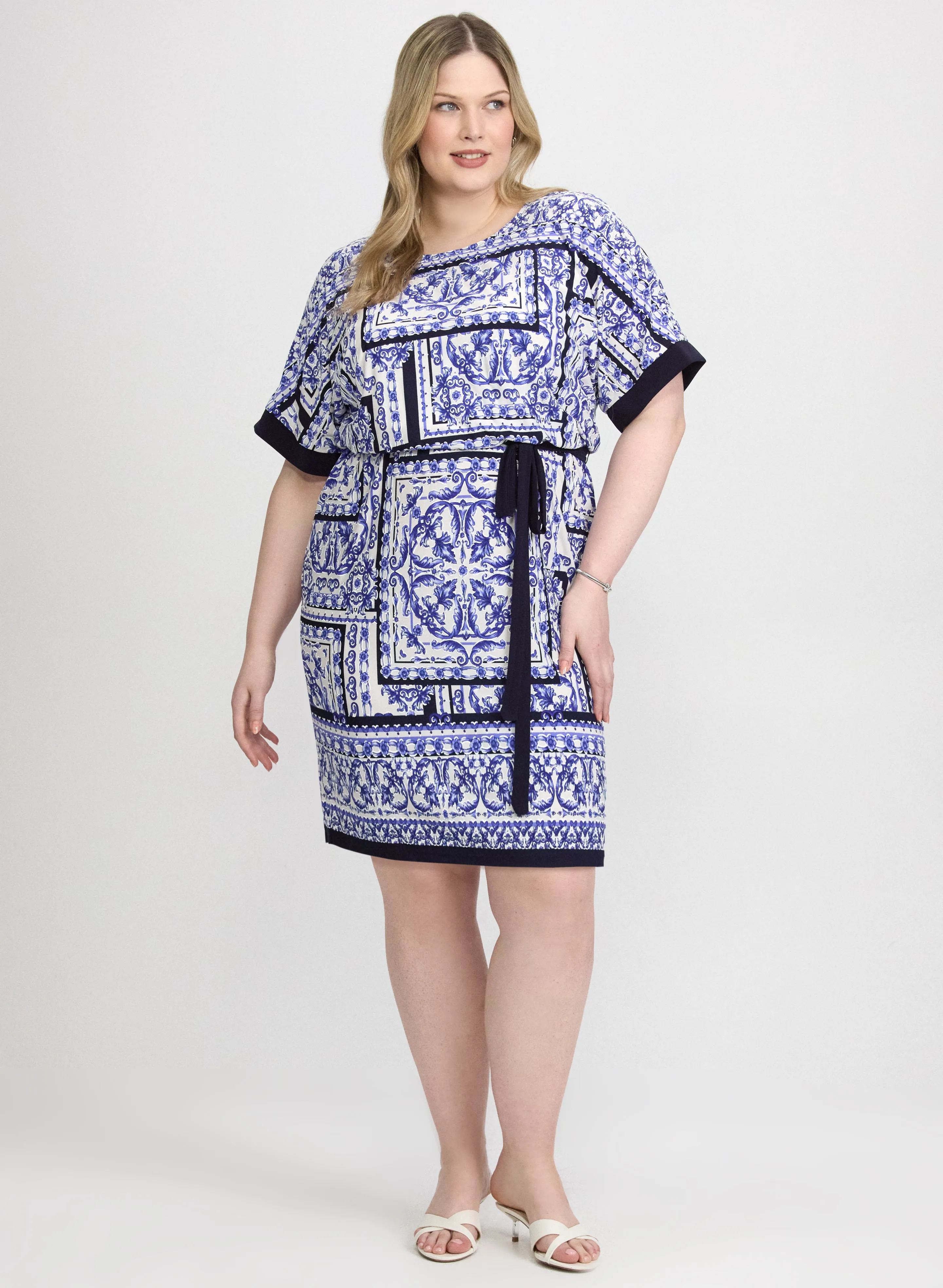 Laura Paisley Print Dress Laura Paisley Print Dress - Image 1