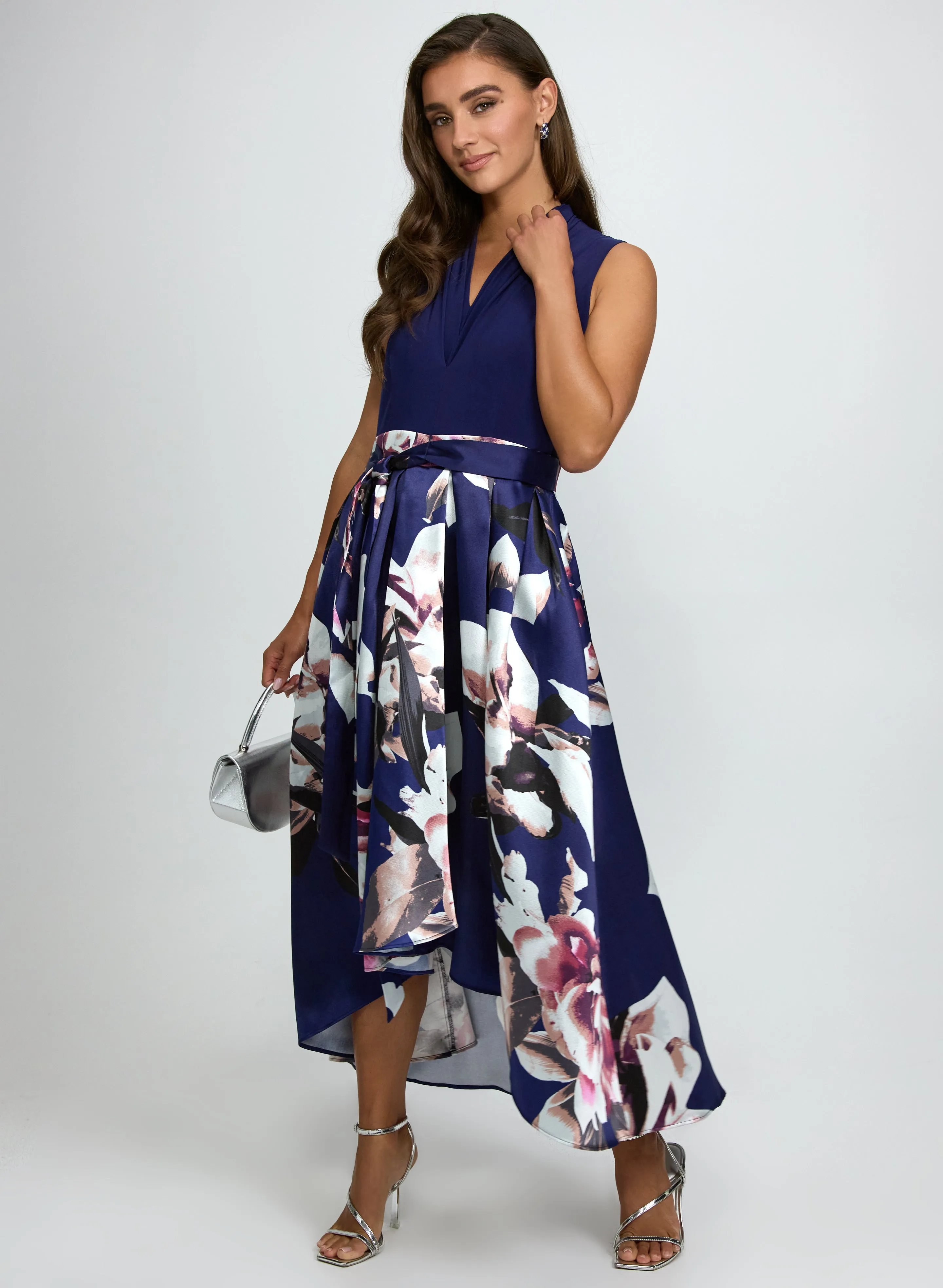 Laura Floral Fit & Flare Dress Laura Floral Fit & Flare Dress - Image 1