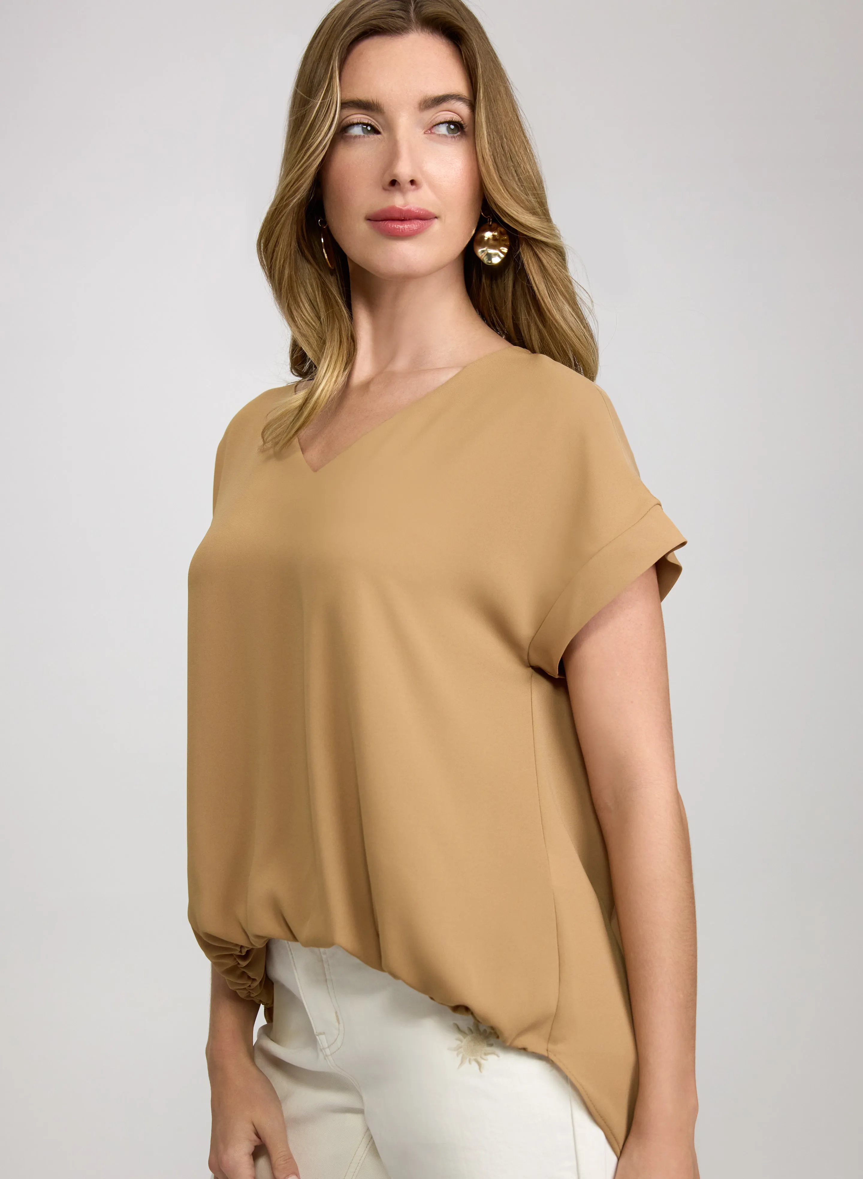 Laura Bubble Hem Blouse Laura Bubble Hem Blouse - Image 1