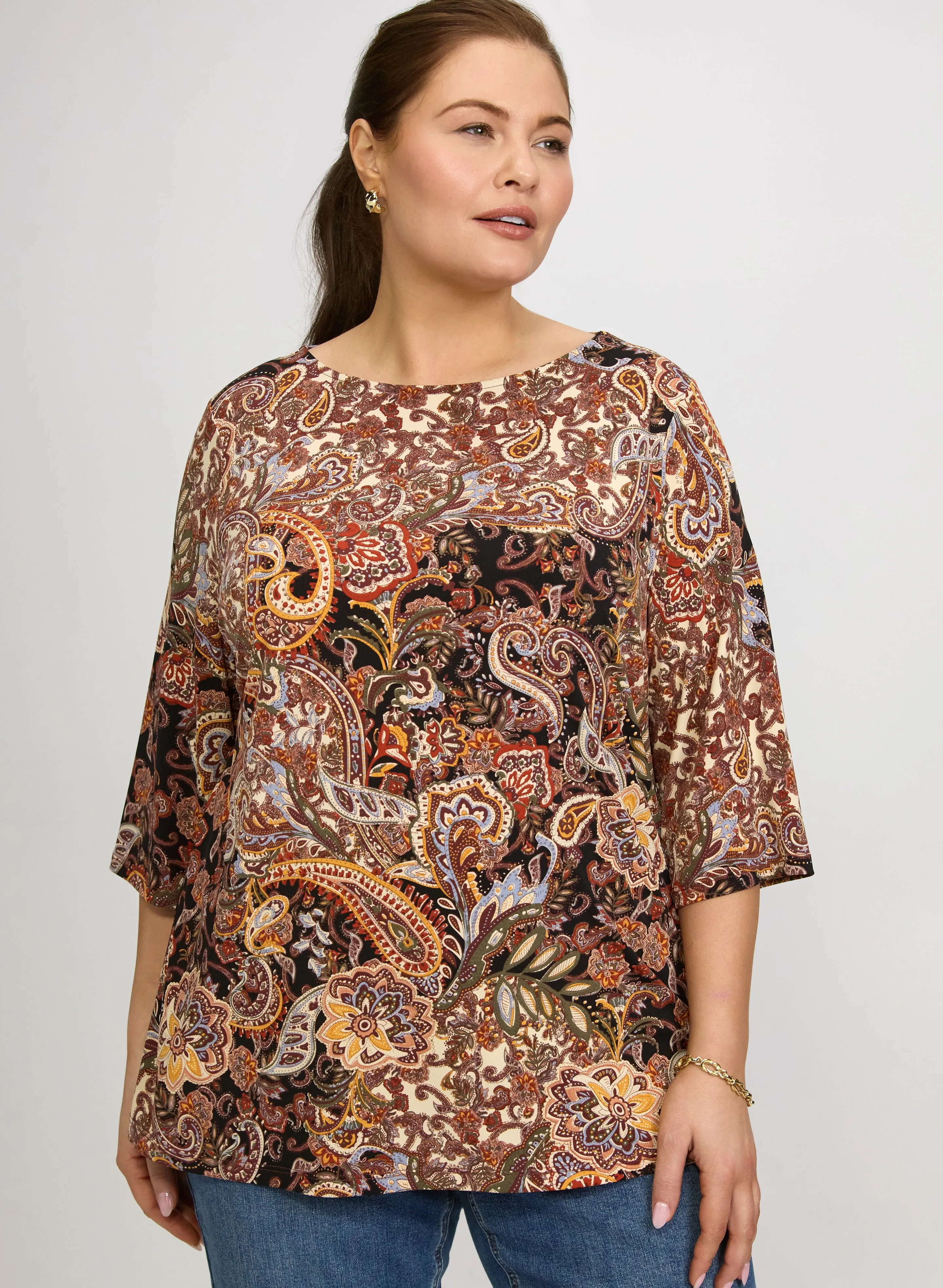 Laura Paisley Print Top Laura Paisley Print Top - Image 1