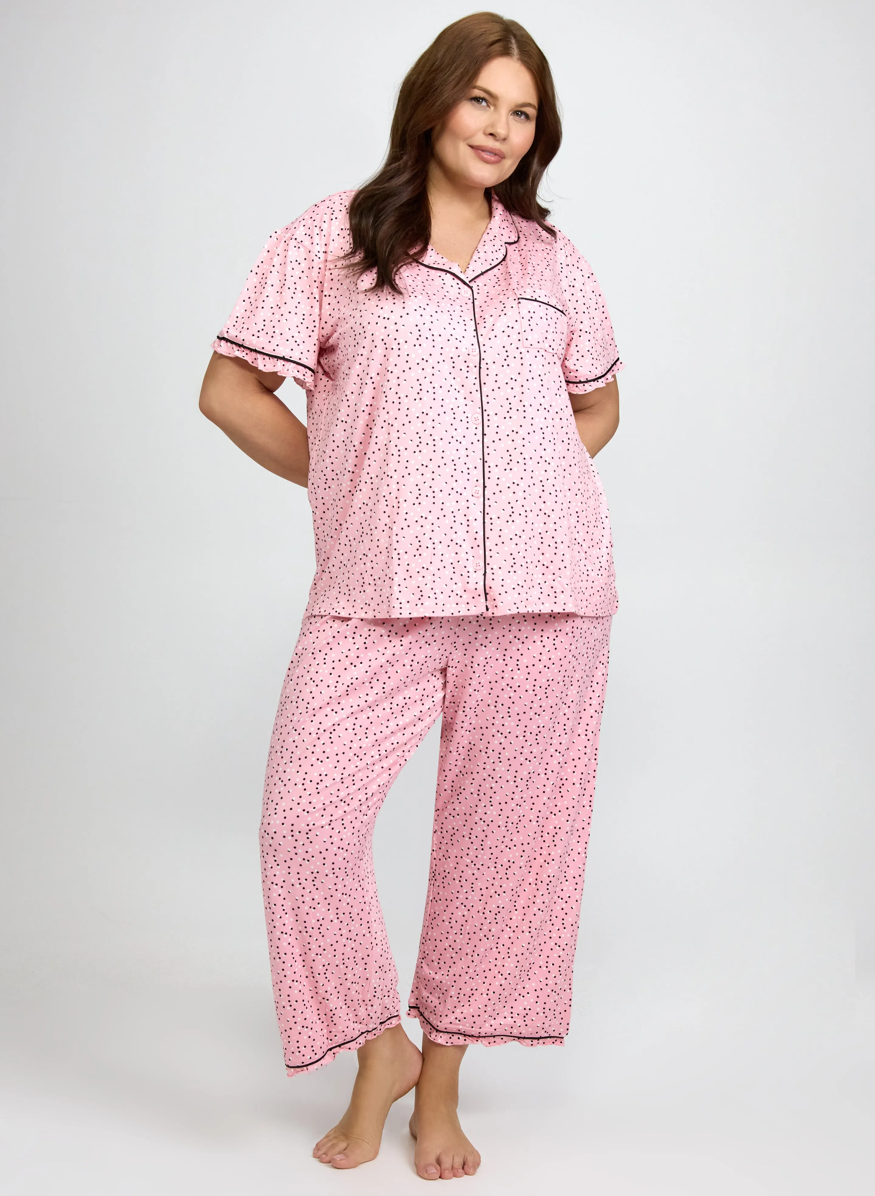 Laura Polka Dot Pyjama Set Laura Polka Dot Pyjama Set - Image 1