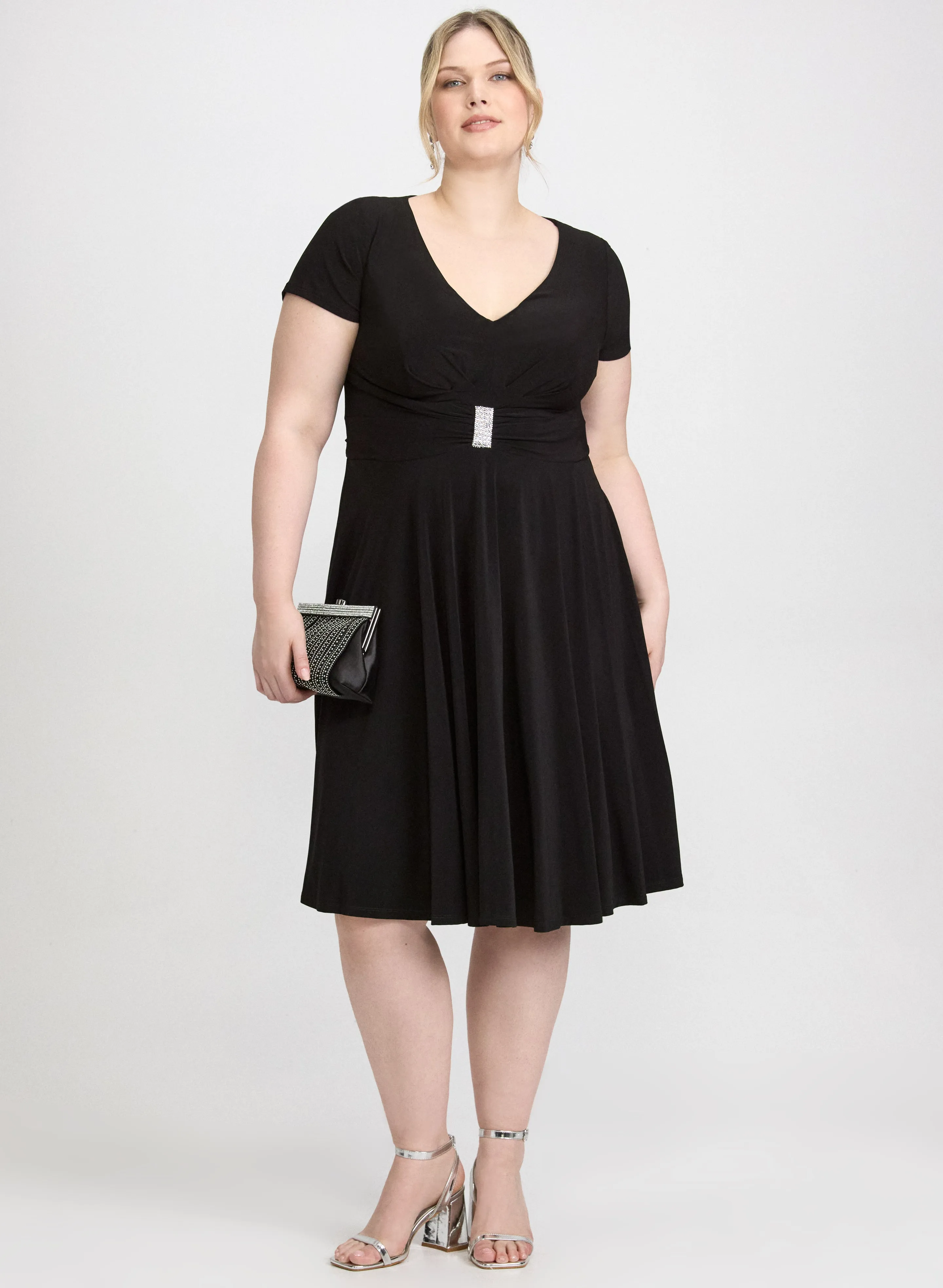 Laura Short Sleeve Jersey Dress Laura Short Sleeve Jersey Dress - Image 1
