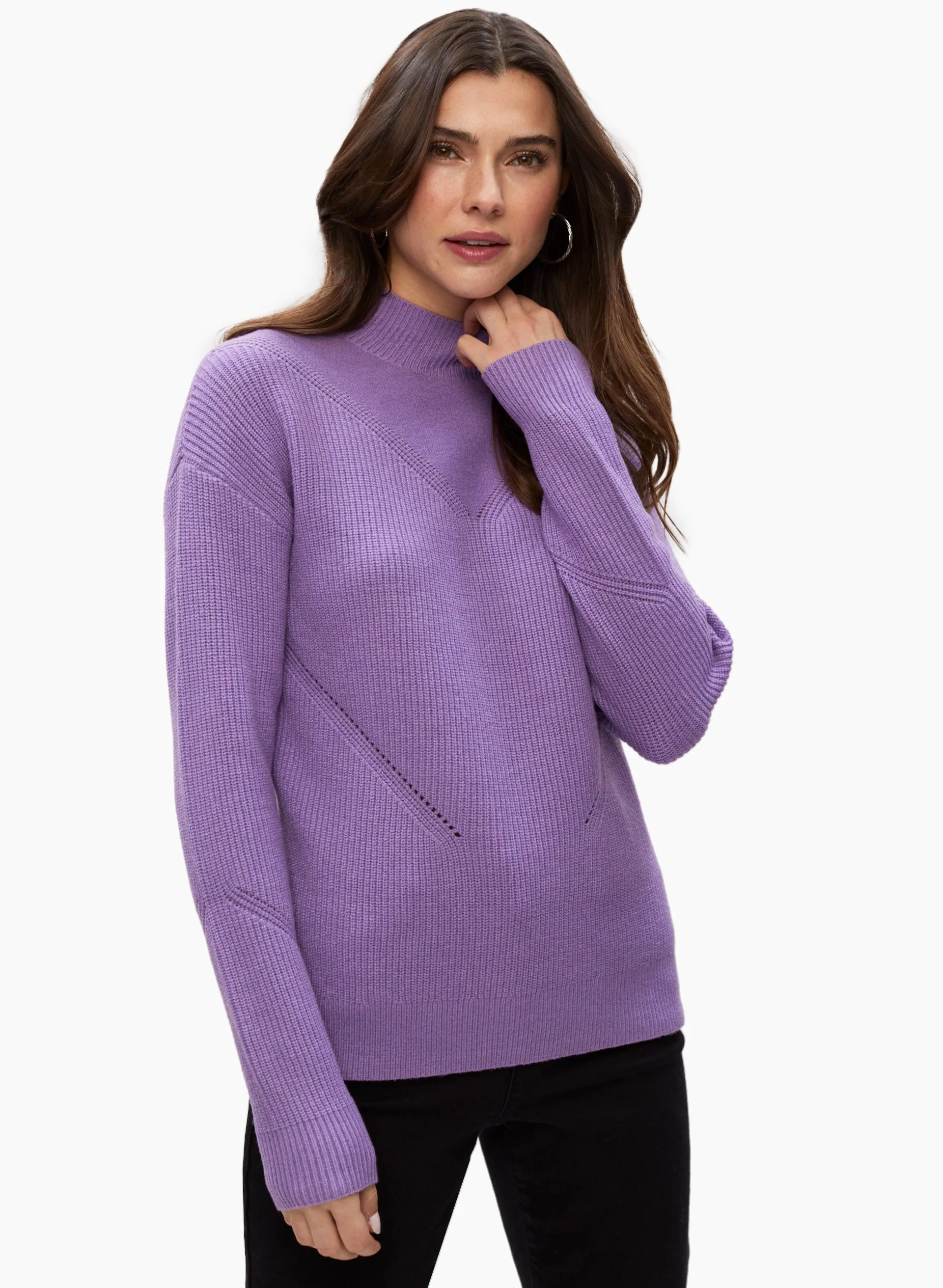 Laura Mock Neck Sweater Laura Mock Neck Sweater - Image 1